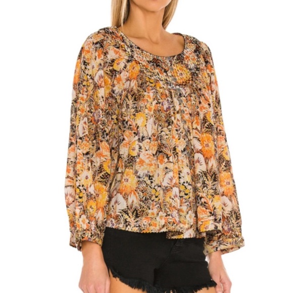 Free People We Are Free Cool Meadow Top - Picture 3 of 6